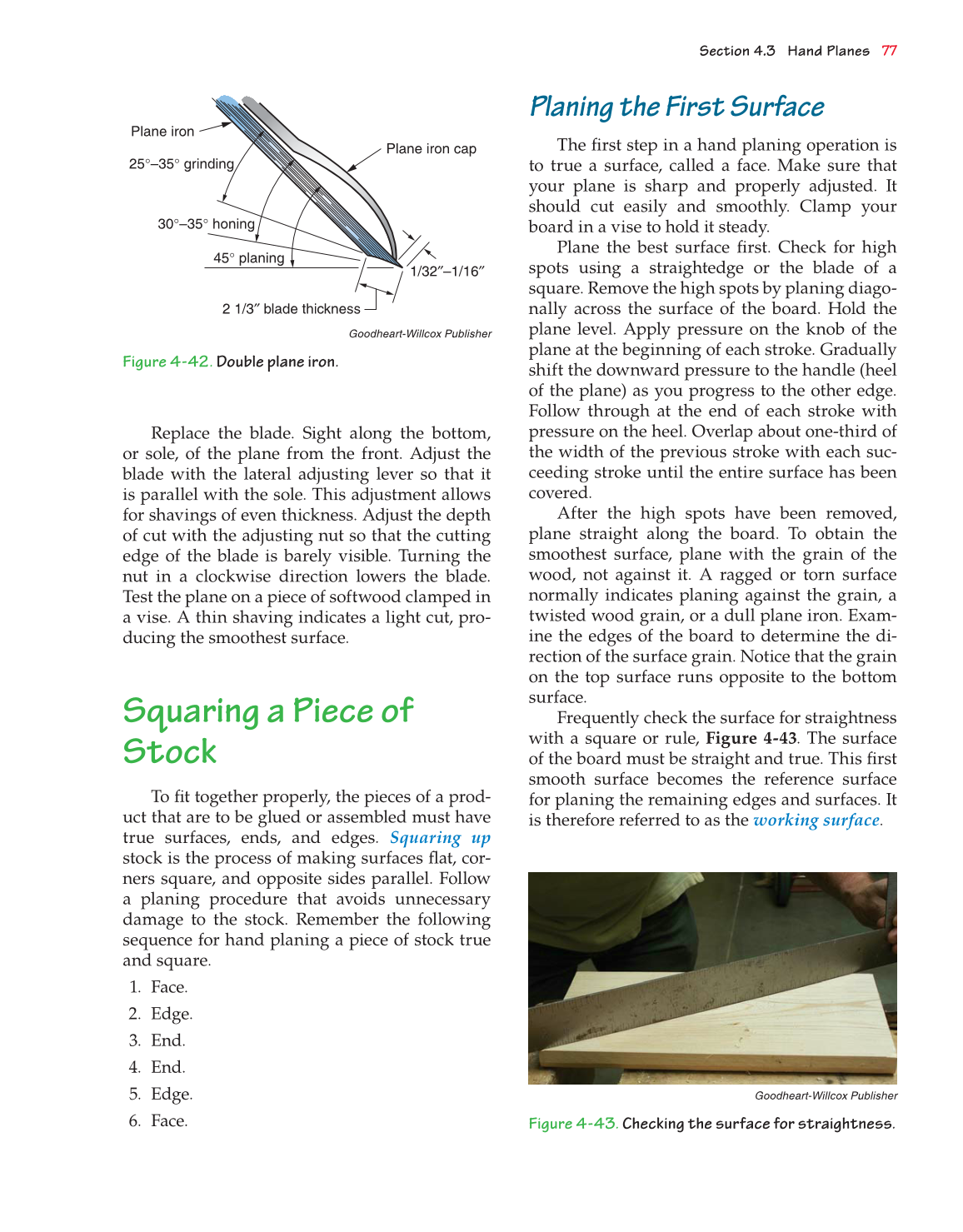 Exploring Woodworking: Fundamentals of Technology, 8th Edition page 83
