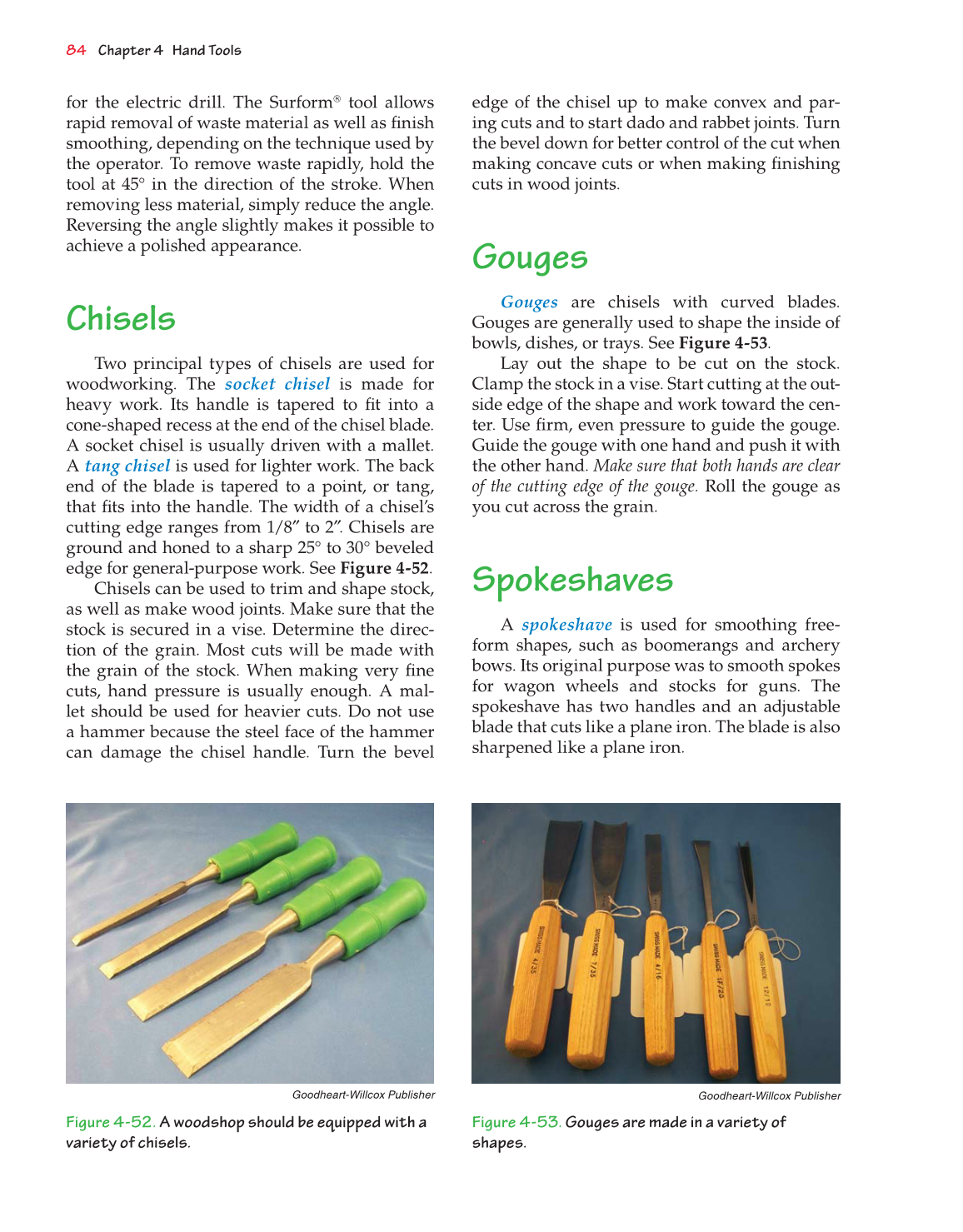 Exploring Woodworking: Fundamentals of Technology, 8th Edition page 90