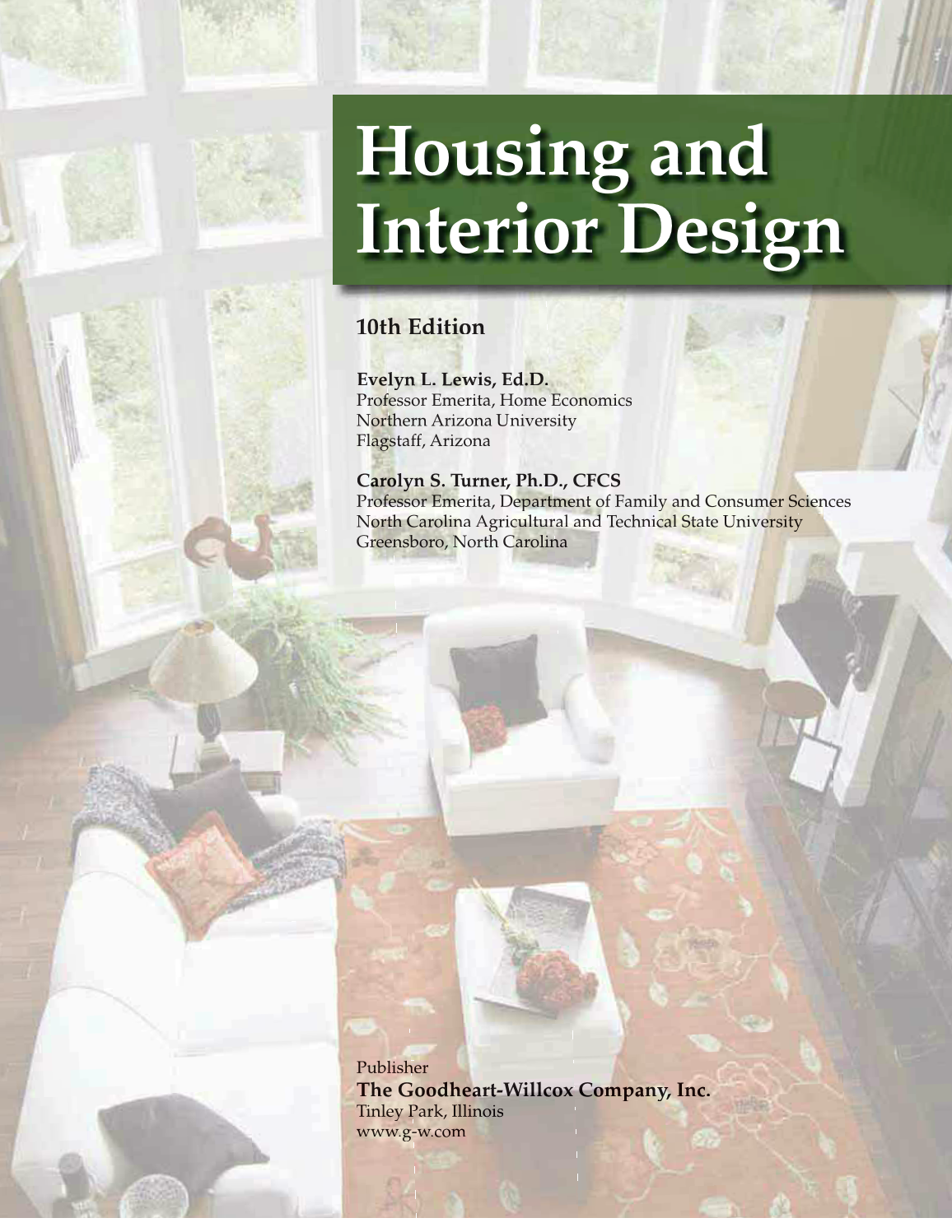 Housing and Interior Design, 10th Edition page 1