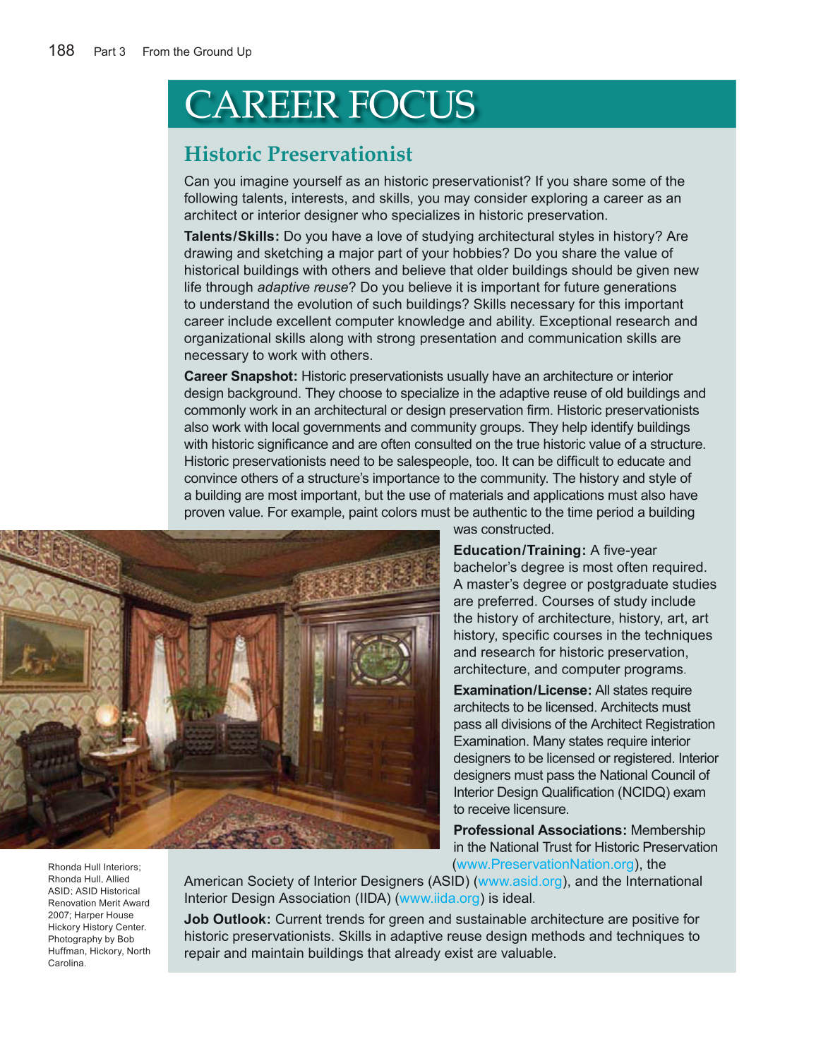 Housing and Interior Design, 10th Edition page 188