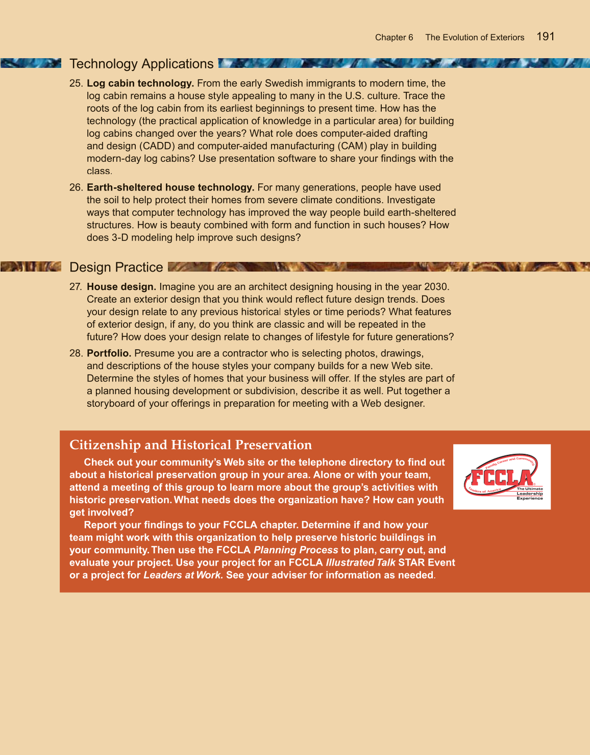 Housing and Interior Design, 10th Edition page 191