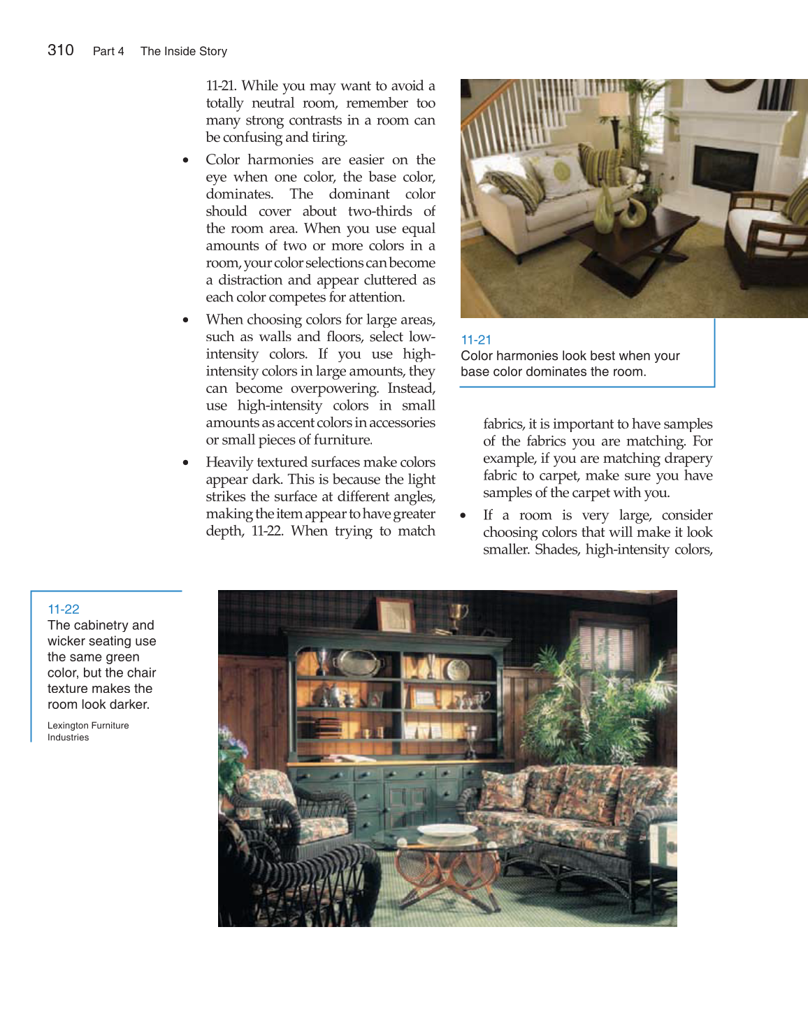 Housing and Interior Design, 10th Edition page 310
