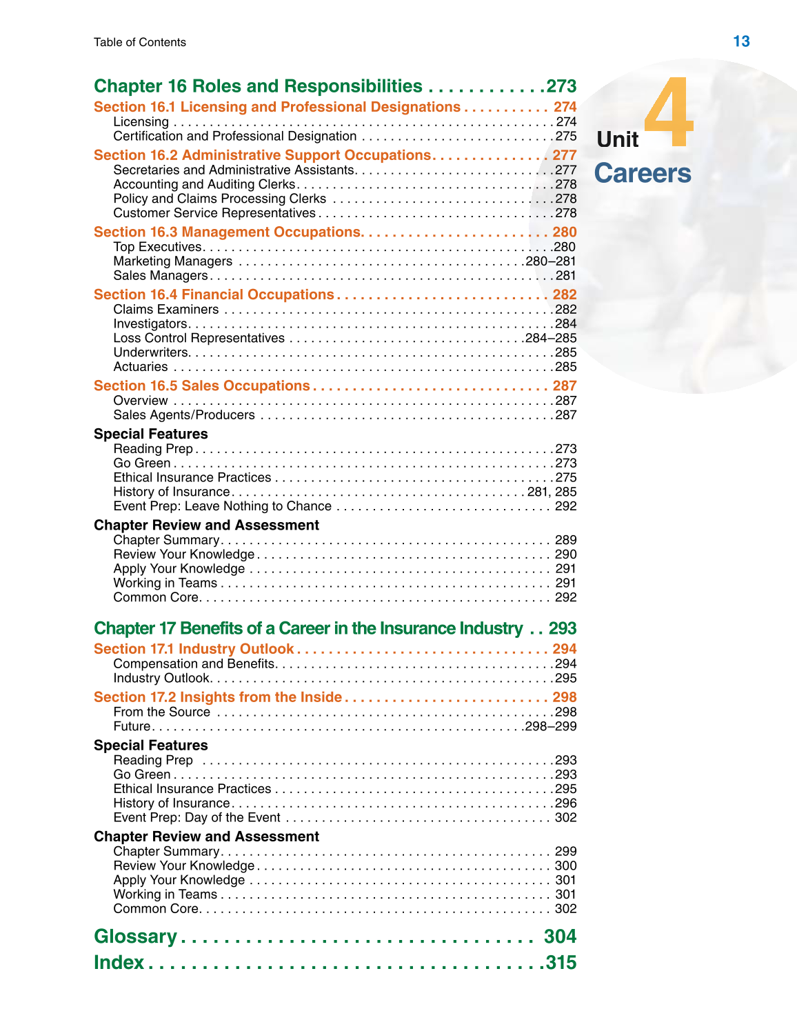 Insurance Operations, 1st Edition page 13