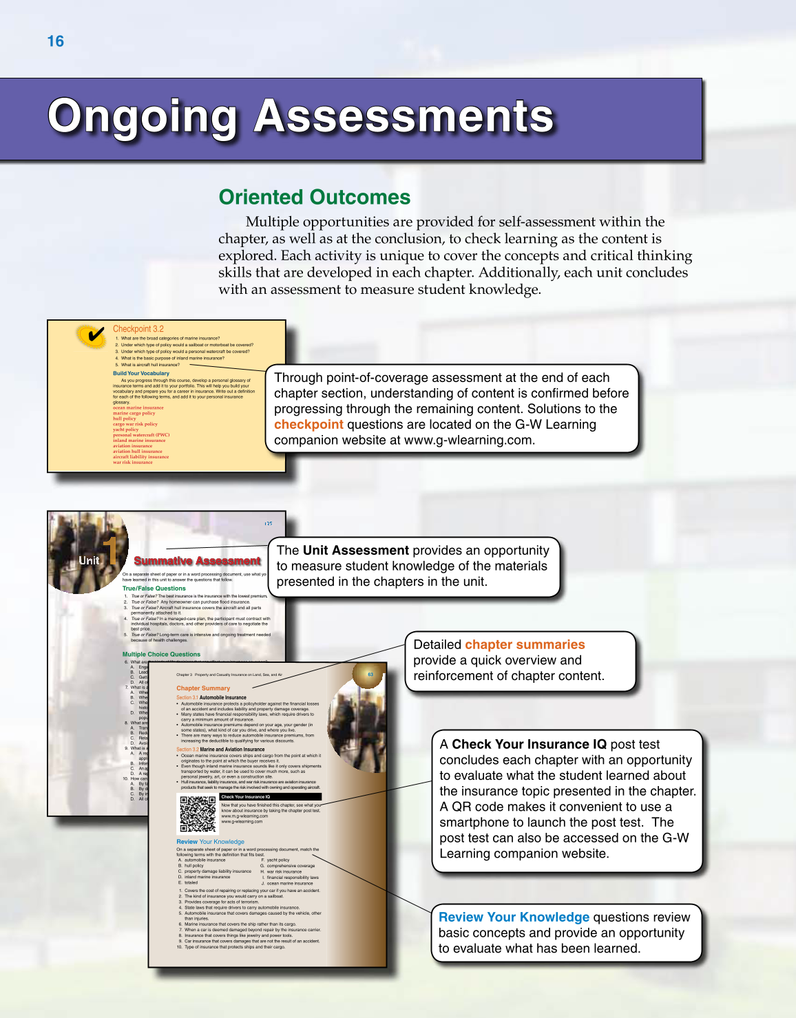 Insurance Operations, 1st Edition page 16