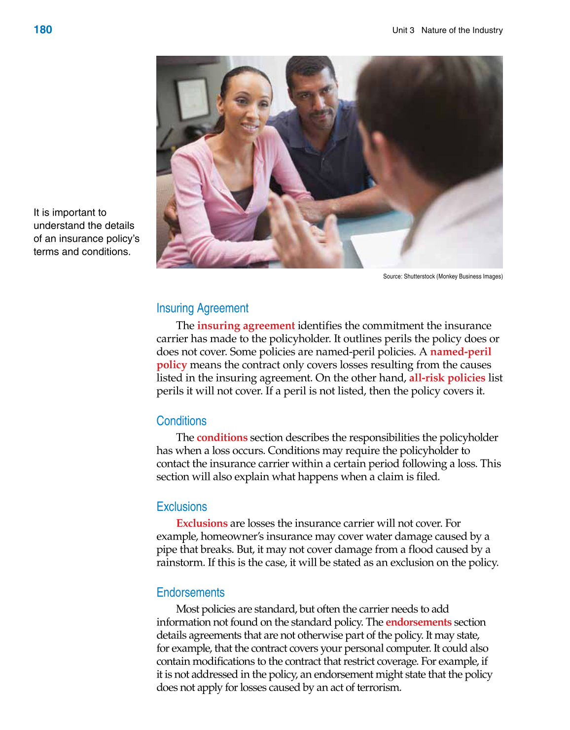 Insurance Operations, 1st Edition page 180