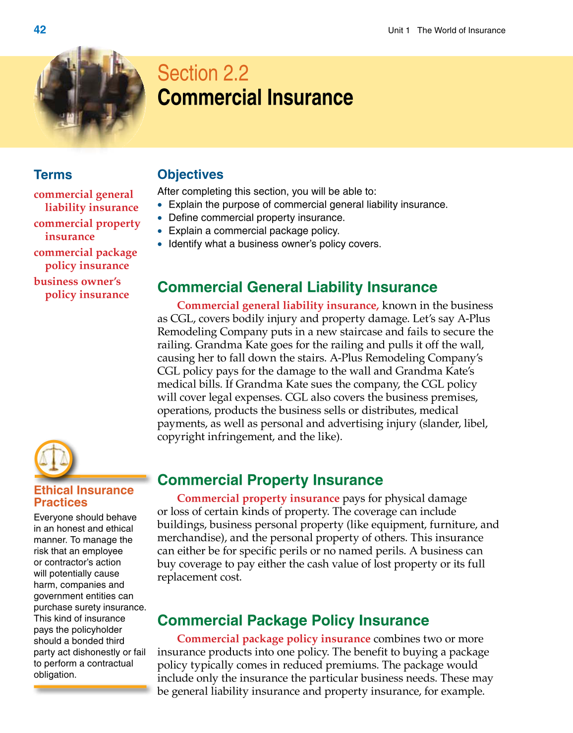 Insurance Operations, 1st Edition page 42
