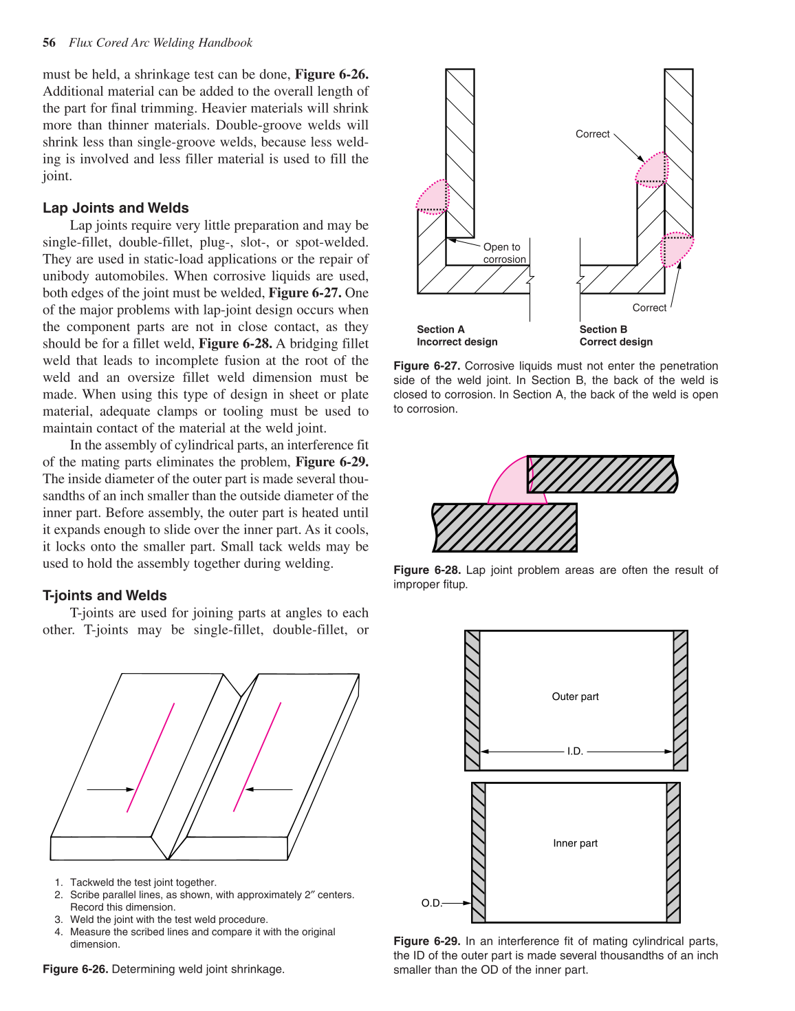 Flux Cored Arc Welding Handbook, 3rd Edition page 56
