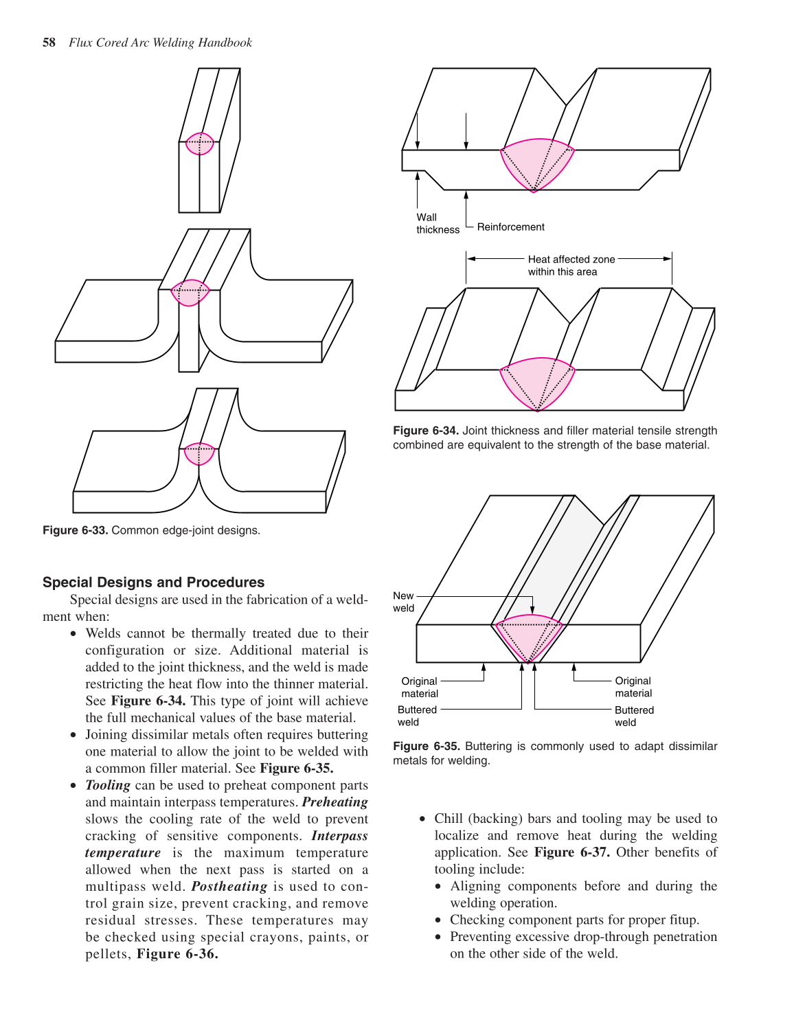 Flux Cored Arc Welding Handbook, 3rd Edition page 58