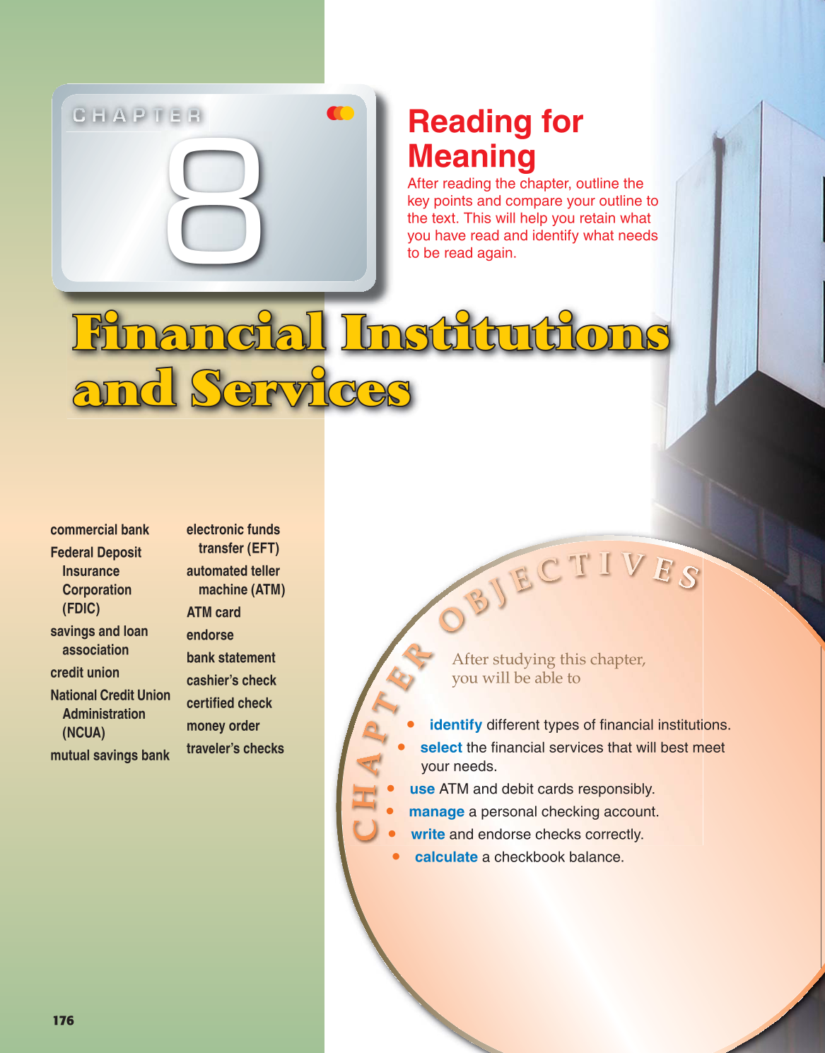 Foundations of Personal Finance, 8th Edition page 176