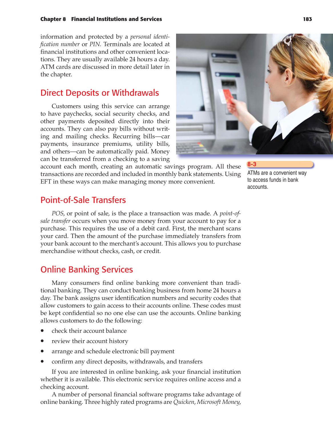 Foundations of Personal Finance, 8th Edition page 183