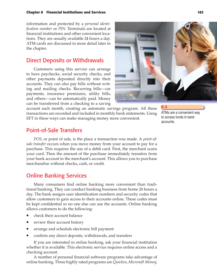 Foundations of Personal Finance, 8th Edition page 183