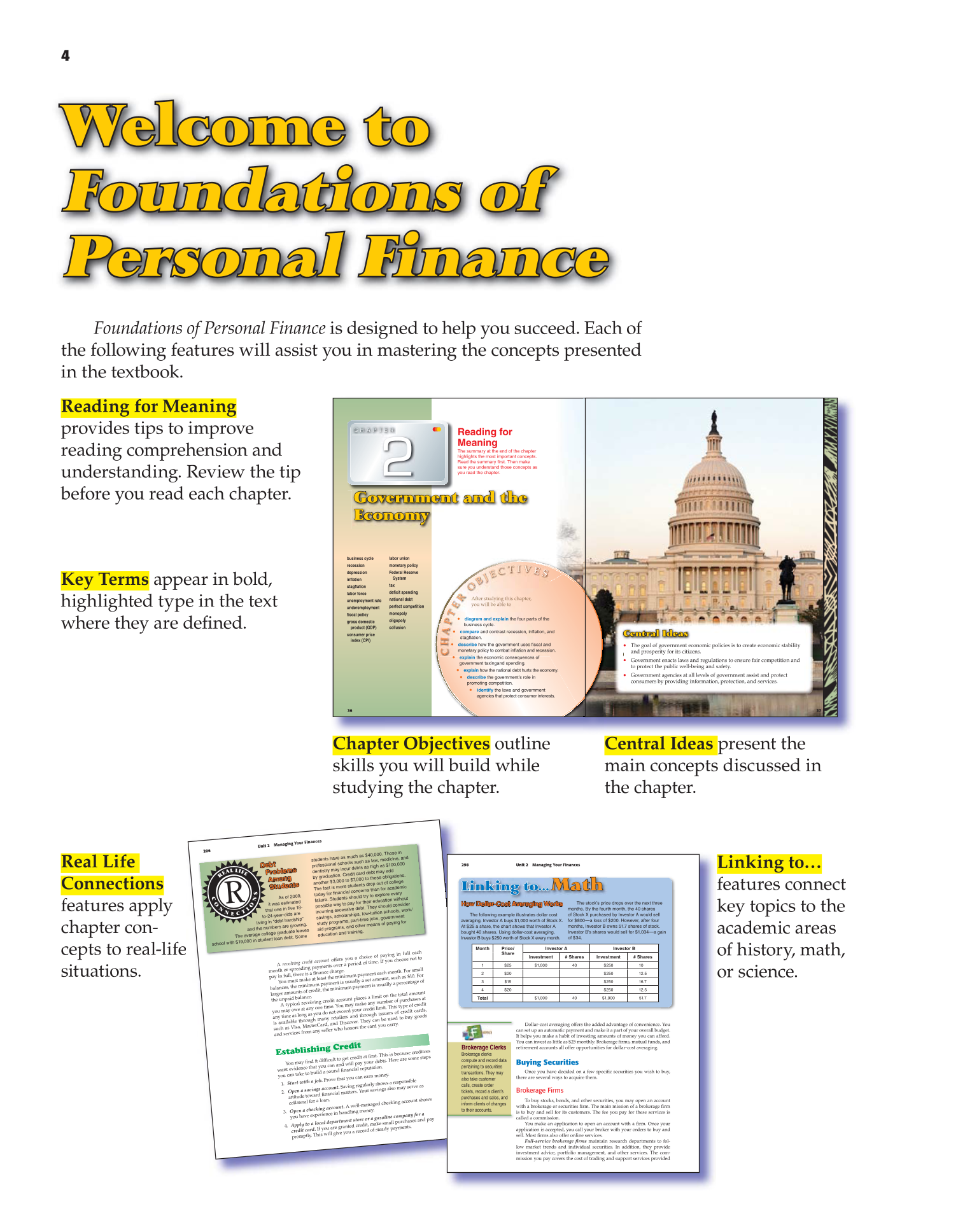 Foundations of Personal Finance, 8th Edition page 4