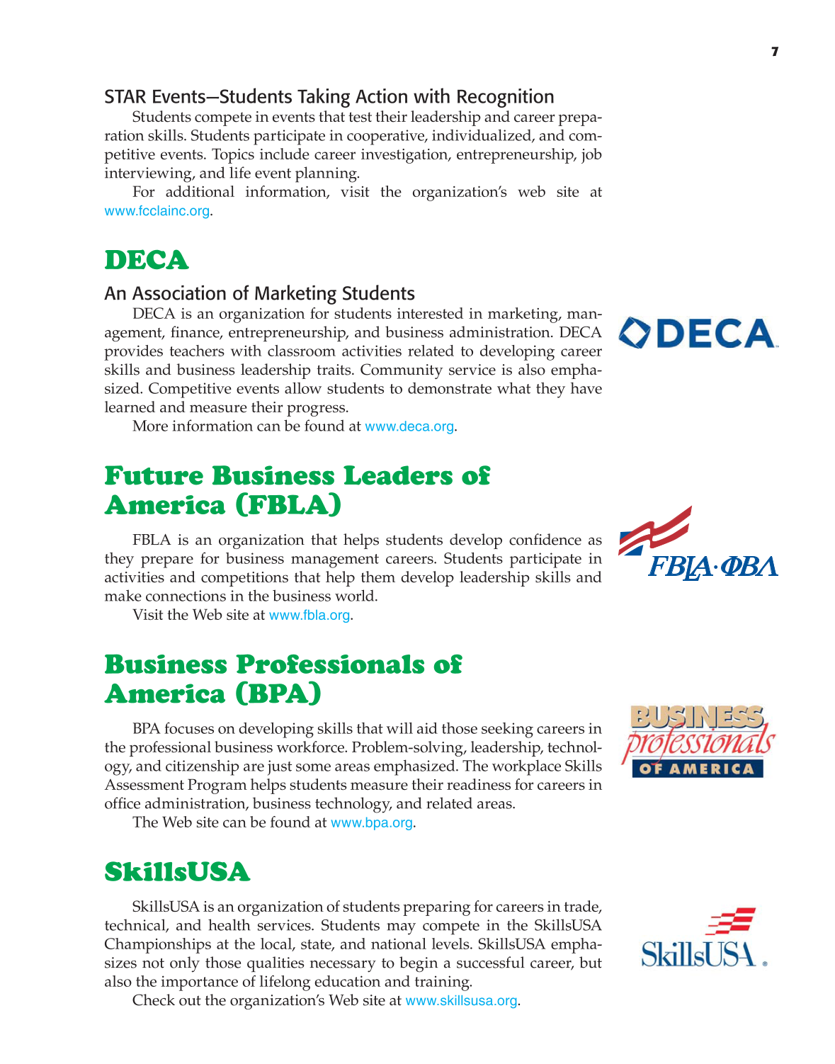 Foundations of Personal Finance, 8th Edition page 7