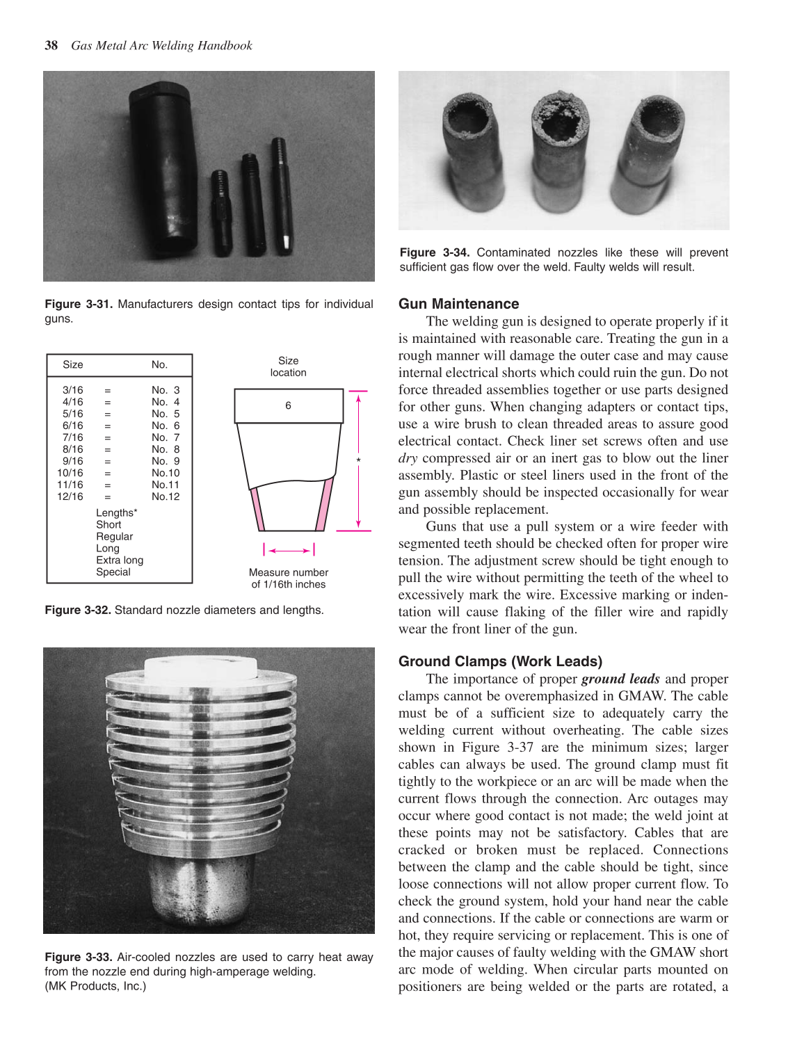 Gas Metal Arc Welding Handbook, 5th Edition page 38