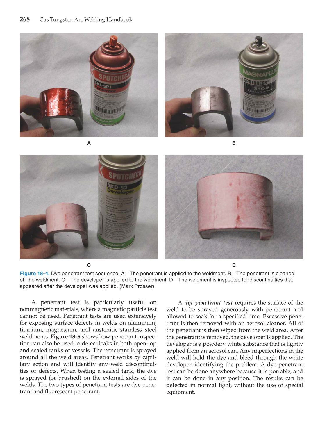 Gas Tungsten Arc Welding Handbook, 6th Edition page 268