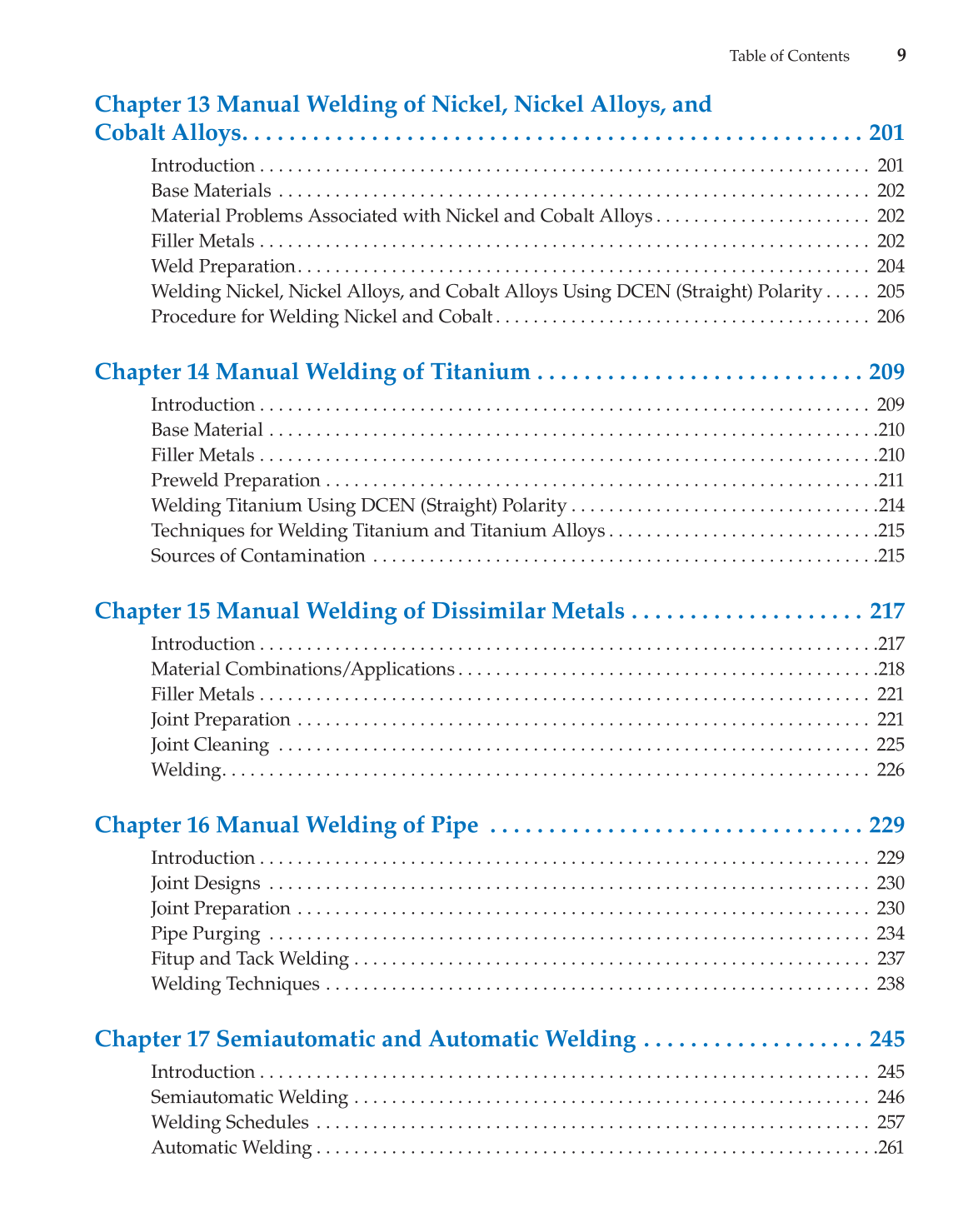 Gas Tungsten Arc Welding Handbook, 6th Edition page 9