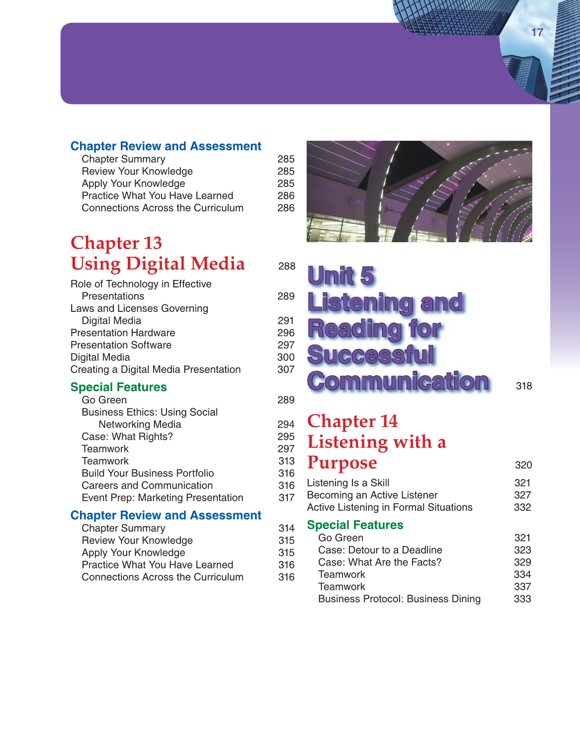 Fundamentals of Business Communication, 1st Edition page 17