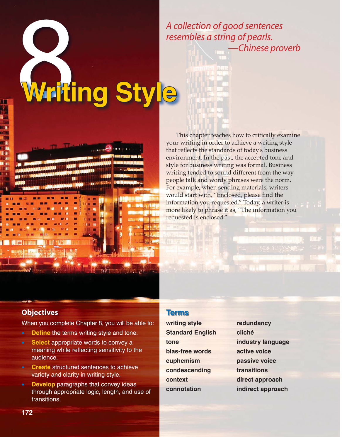 Fundamentals of Business Communication, 1st Edition page 172