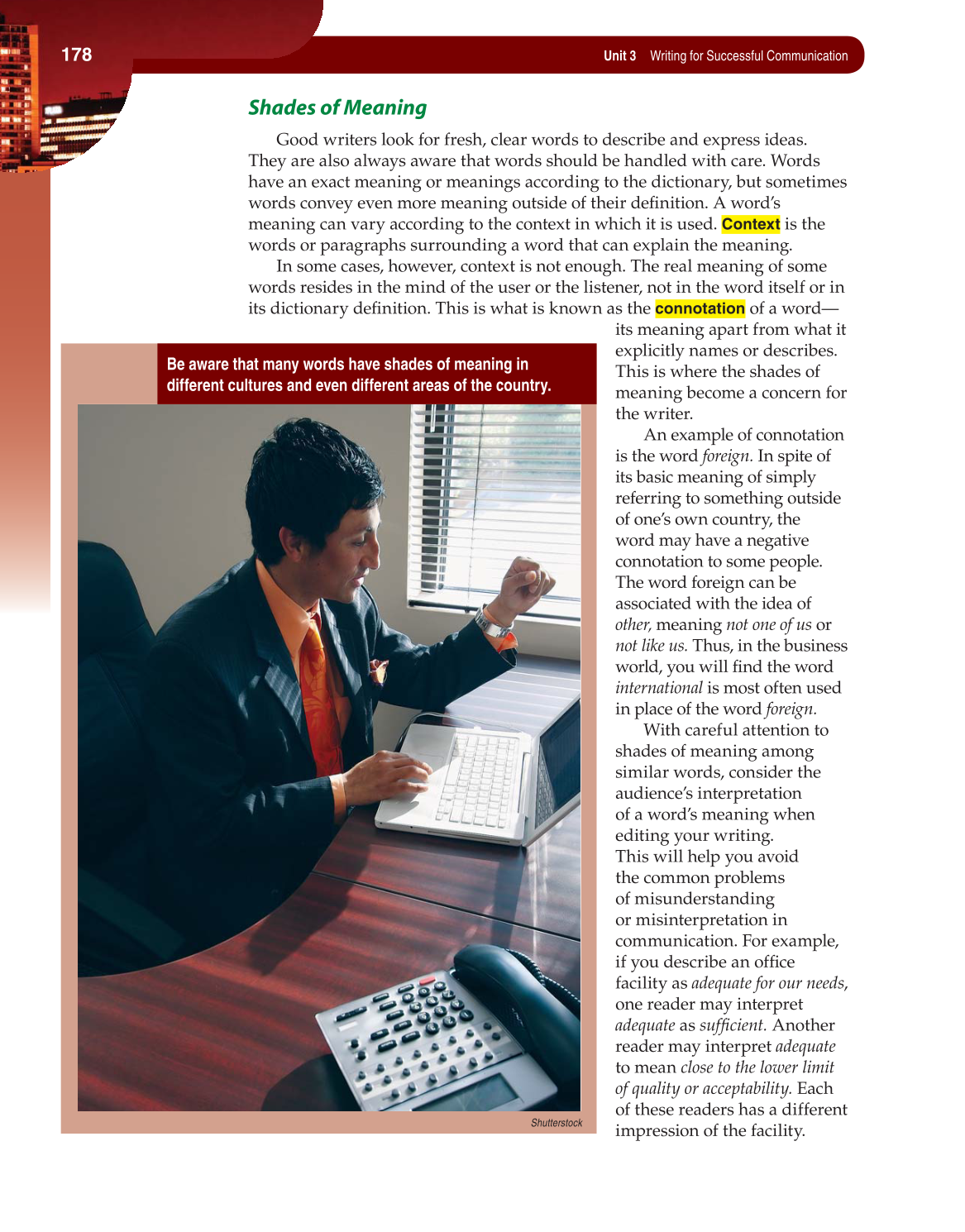 Fundamentals of Business Communication, 1st Edition page 178