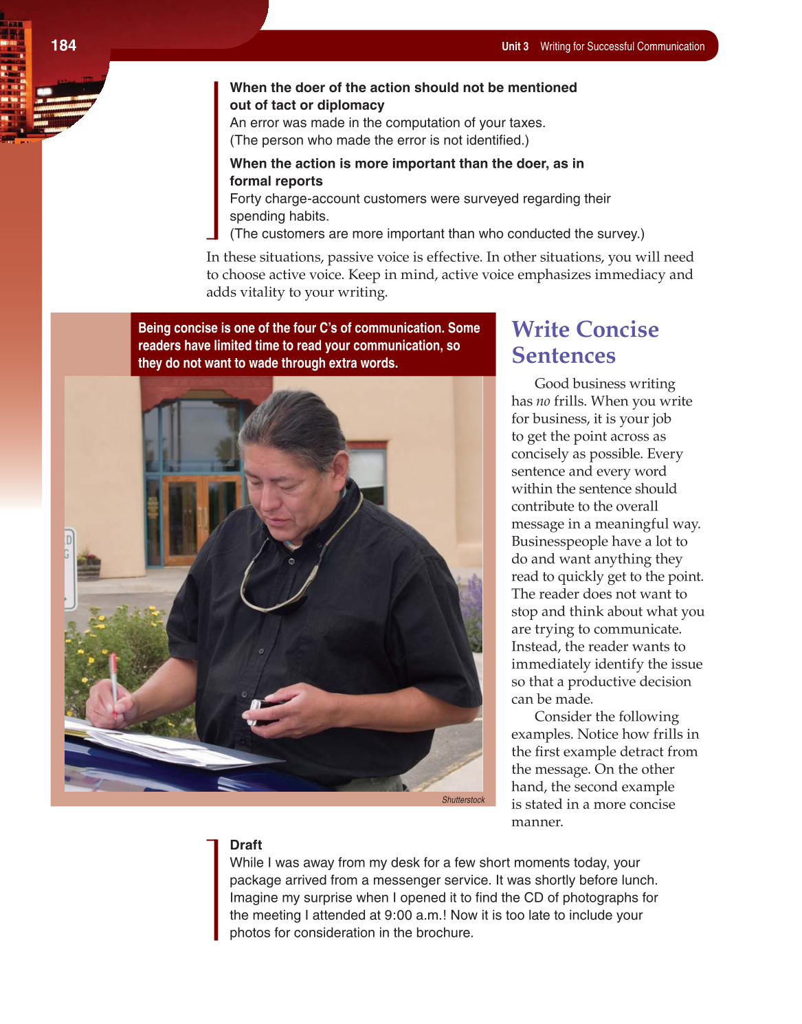 Fundamentals of Business Communication, 1st Edition page 184