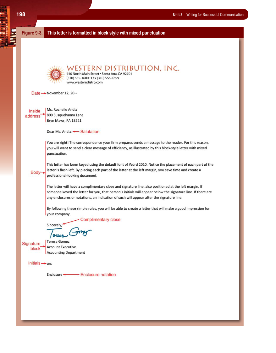 Fundamentals of Business Communication, 1st Edition page 198