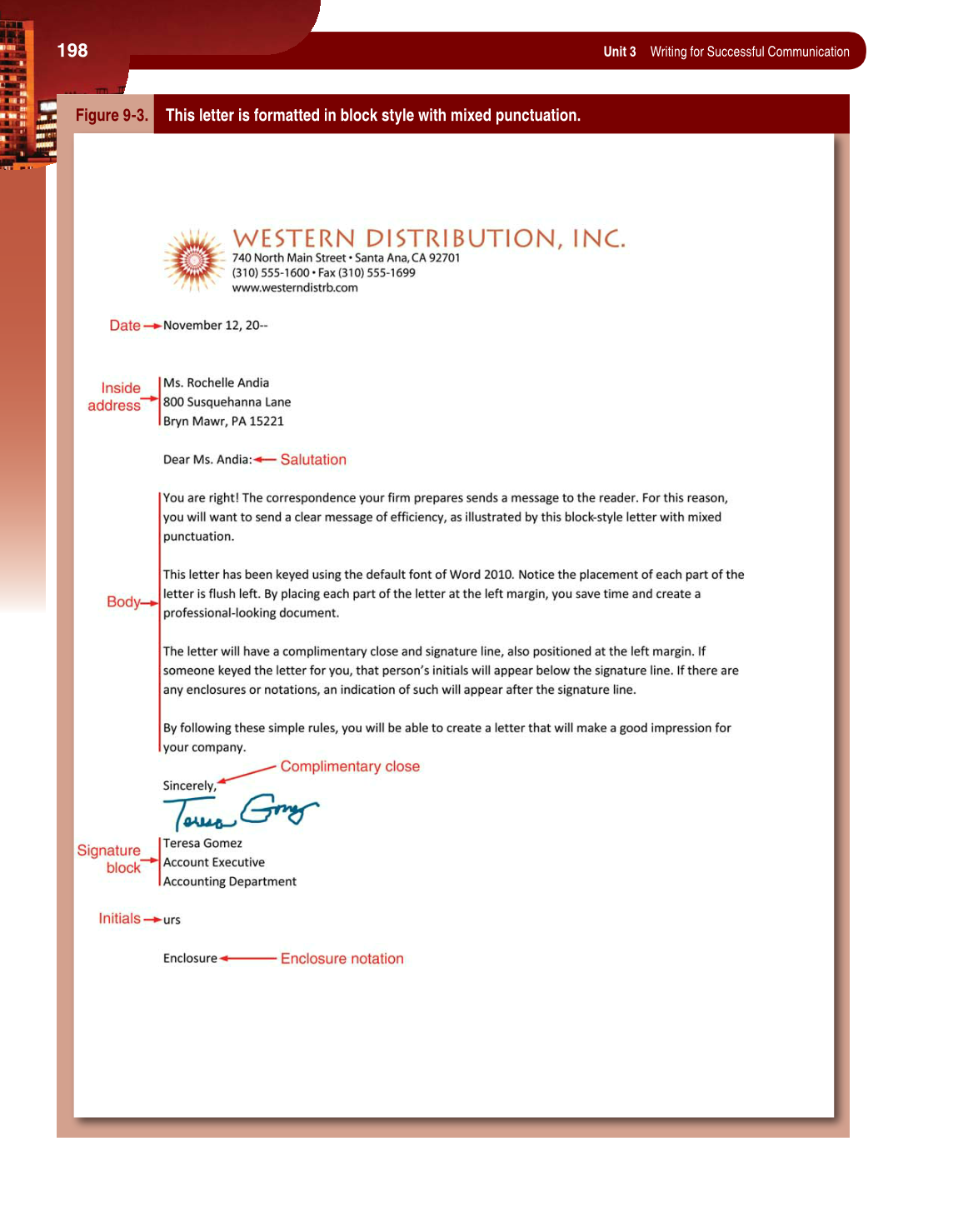 Fundamentals of Business Communication, 1st Edition page 198