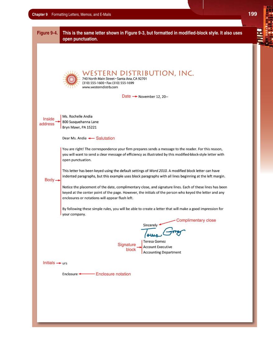 Fundamentals of Business Communication, 1st Edition page 199