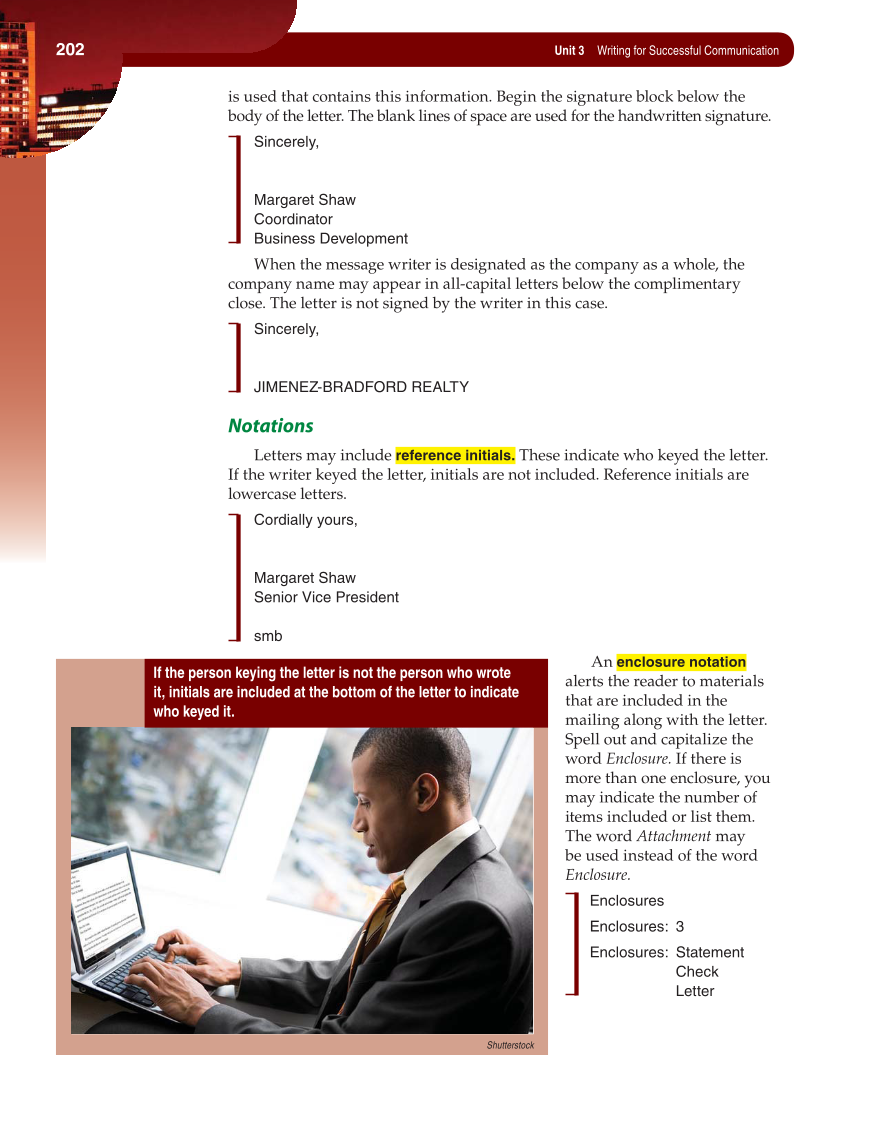 Fundamentals of Business Communication, 1st Edition page 202