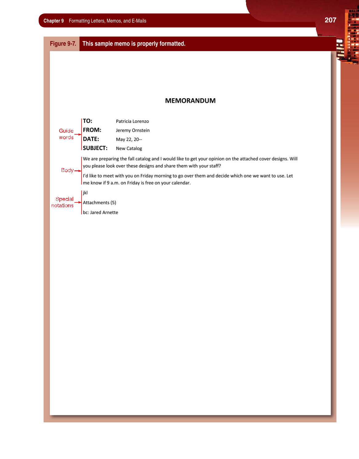 Fundamentals of Business Communication, 1st Edition page 207