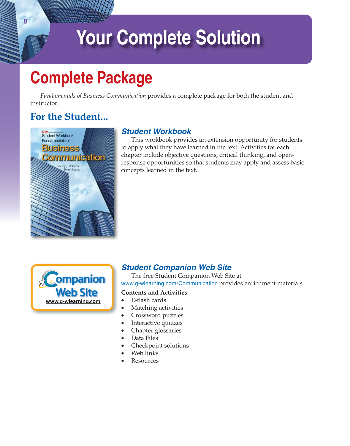 Fundamentals of Business Communication, 1st Edition page 8