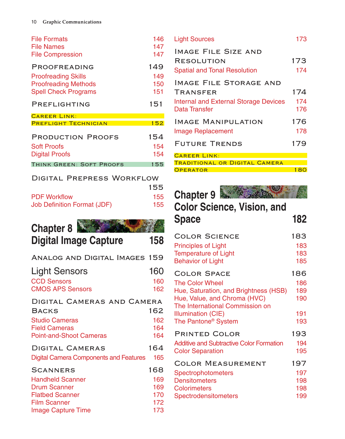 Graphic Communications, 5th Edition page 10