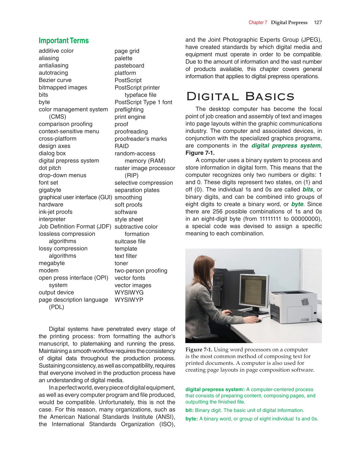 Graphic Communications, 5th Edition page 127