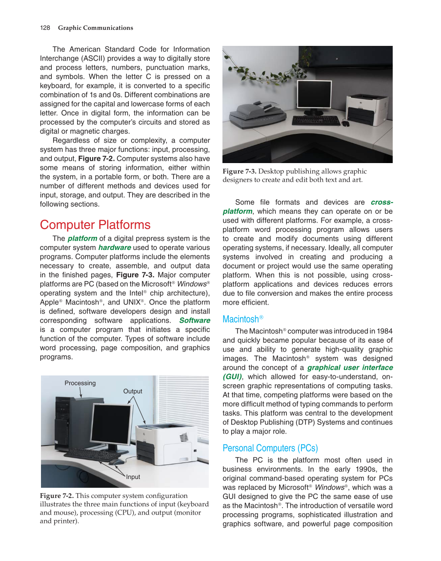 Graphic Communications, 5th Edition page 128