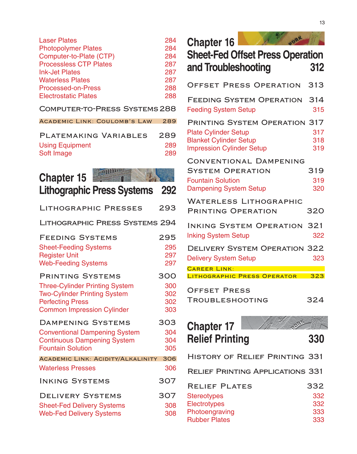 Graphic Communications, 5th Edition page 13