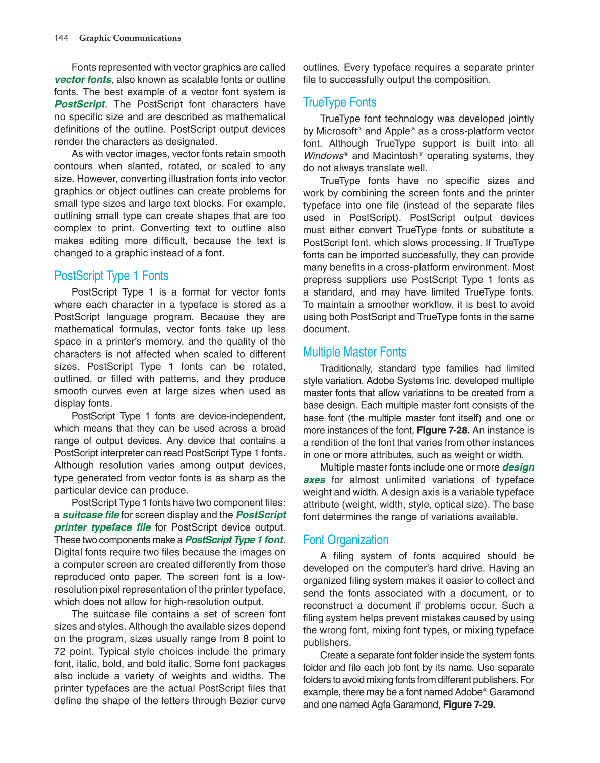 Graphic Communications, 5th Edition page 144