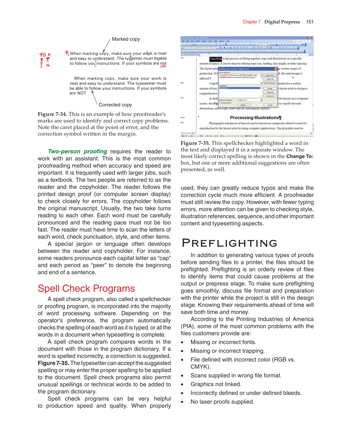 Graphic Communications, 5th Edition page 151