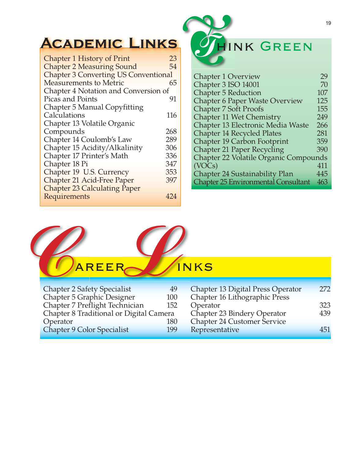 Graphic Communications, 5th Edition page 19