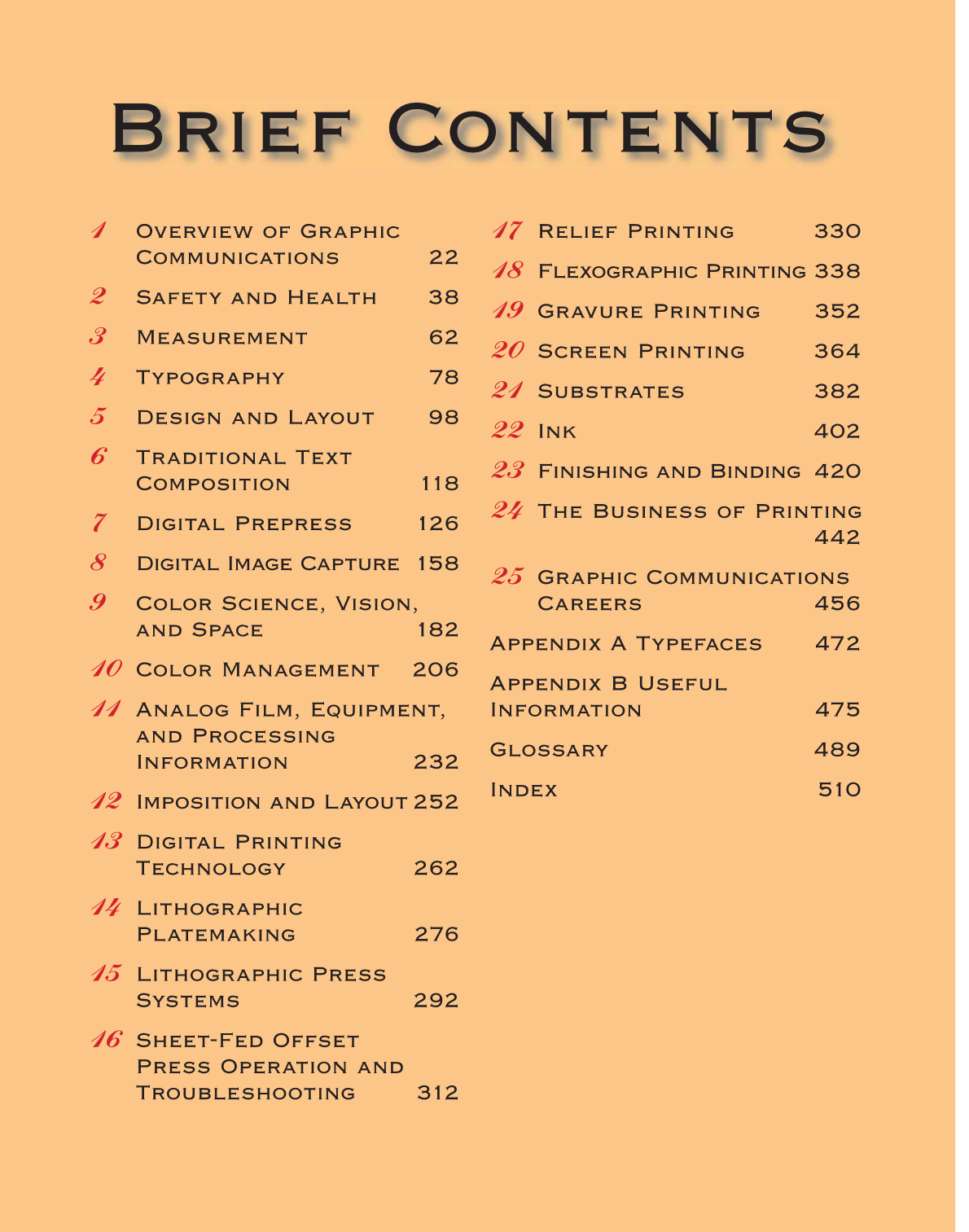 Graphic Communications, 5th Edition page 6