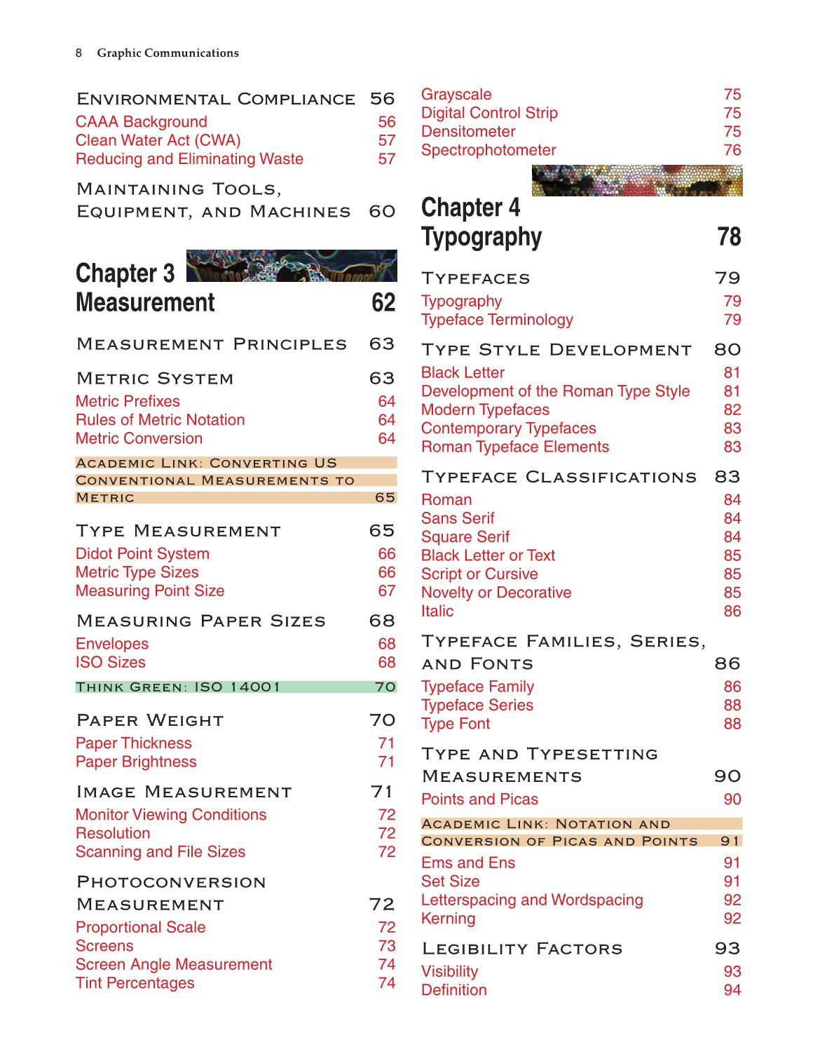Graphic Communications, 5th Edition page 8