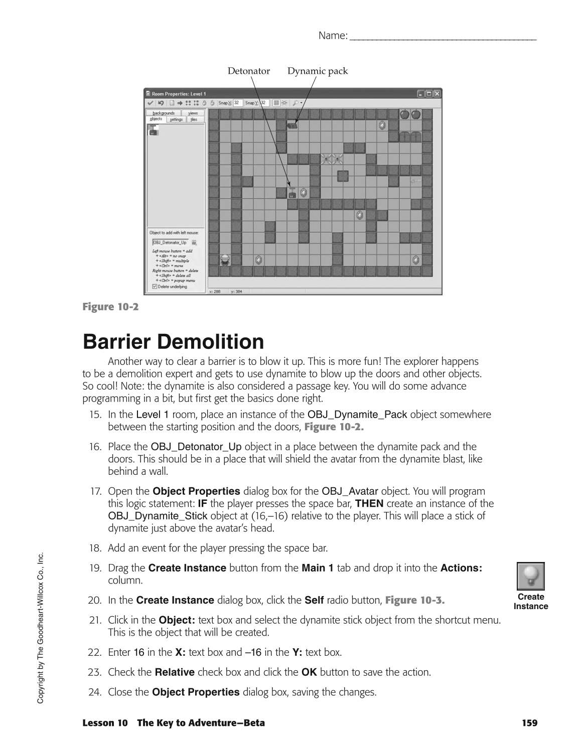 Introduction to Video Game Design, 1st Edition page 159