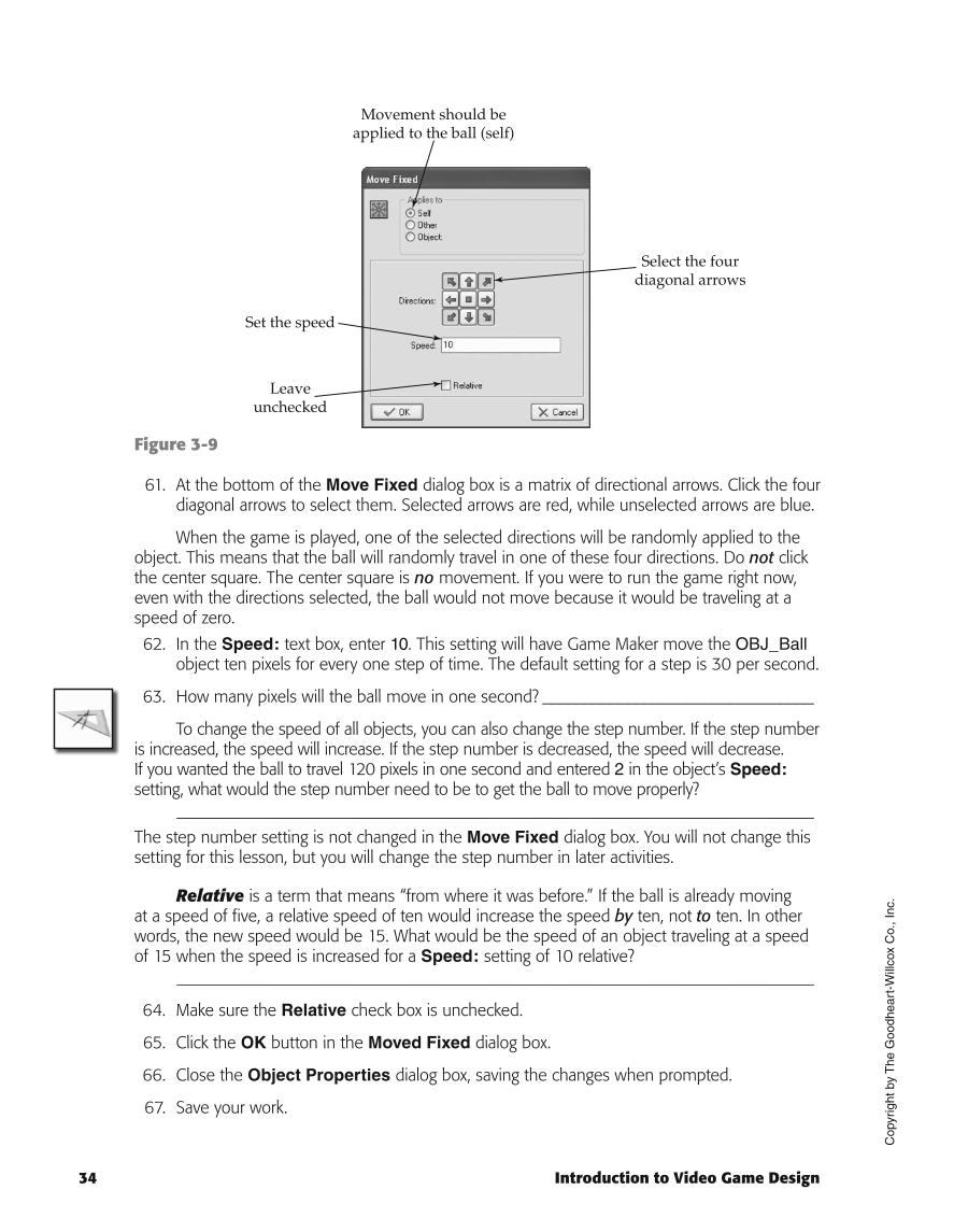 Introduction to Video Game Design, 1st Edition page 34