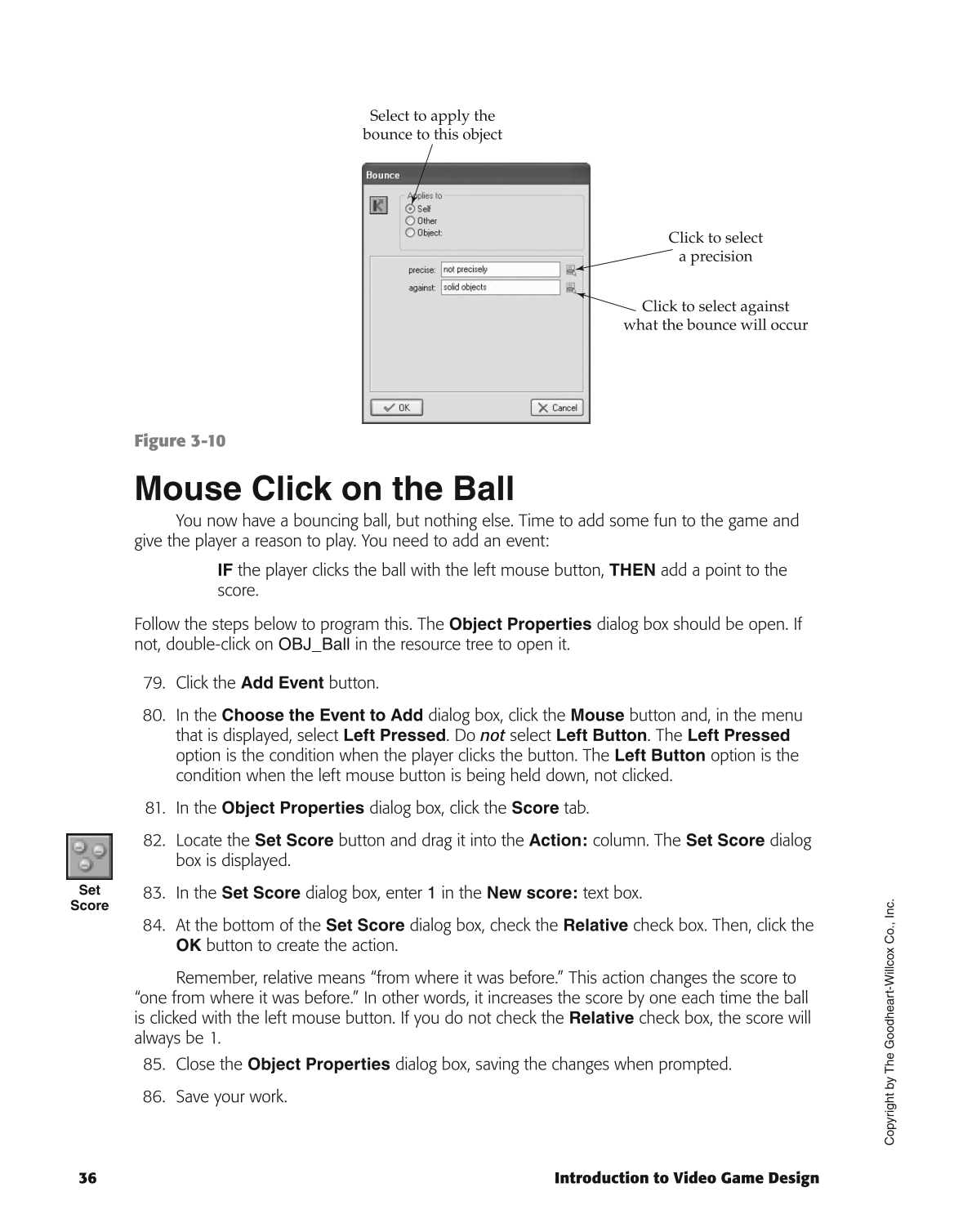 Introduction to Video Game Design, 1st Edition page 36