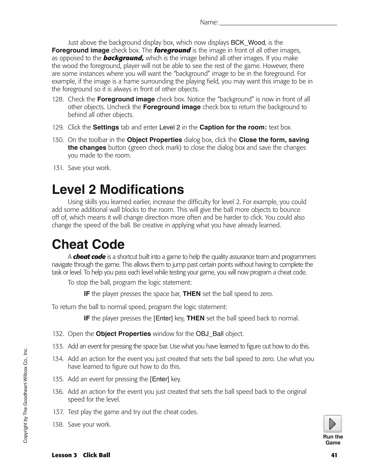 Introduction to Video Game Design, 1st Edition page 41