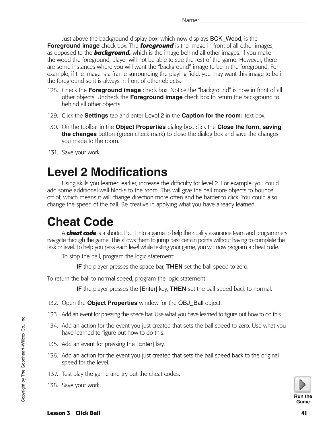 Introduction to Video Game Design, 1st Edition page 41