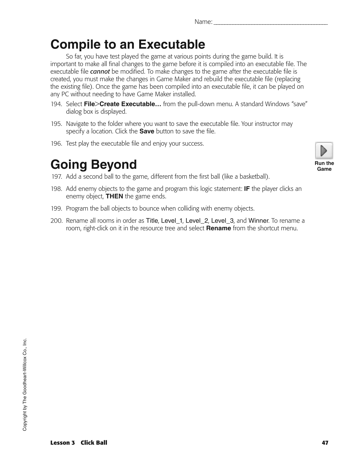 Introduction to Video Game Design, 1st Edition page 47