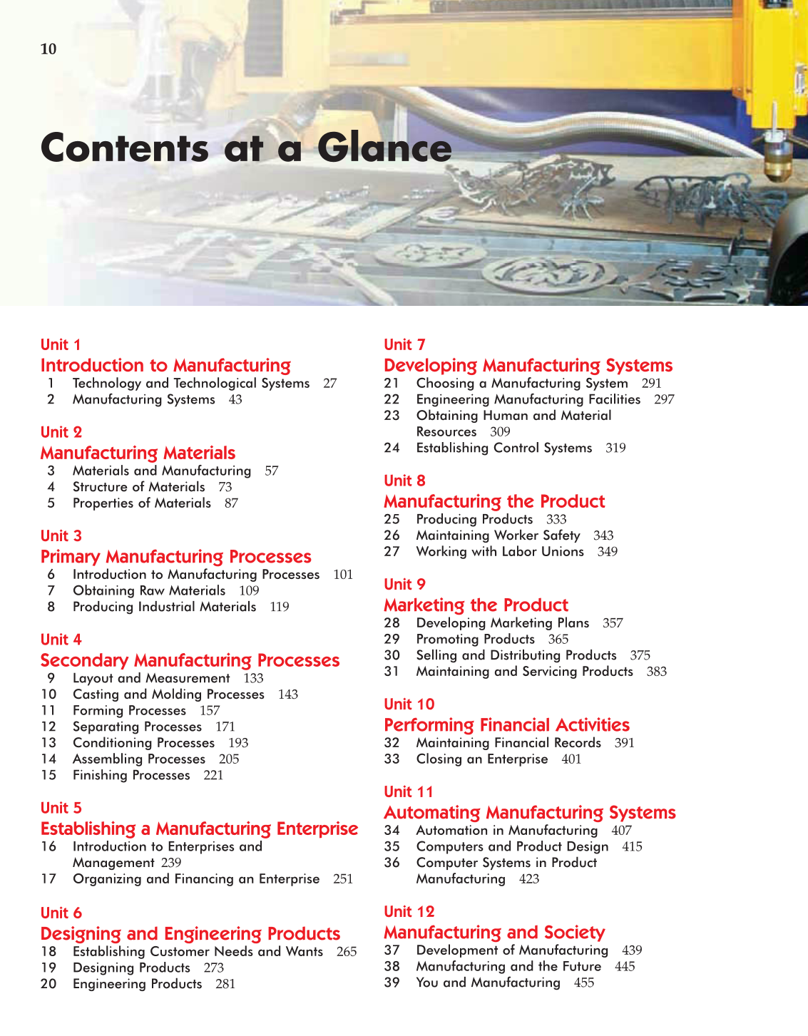 Manufacturing and Automation Technology, 3rd Edition page 10