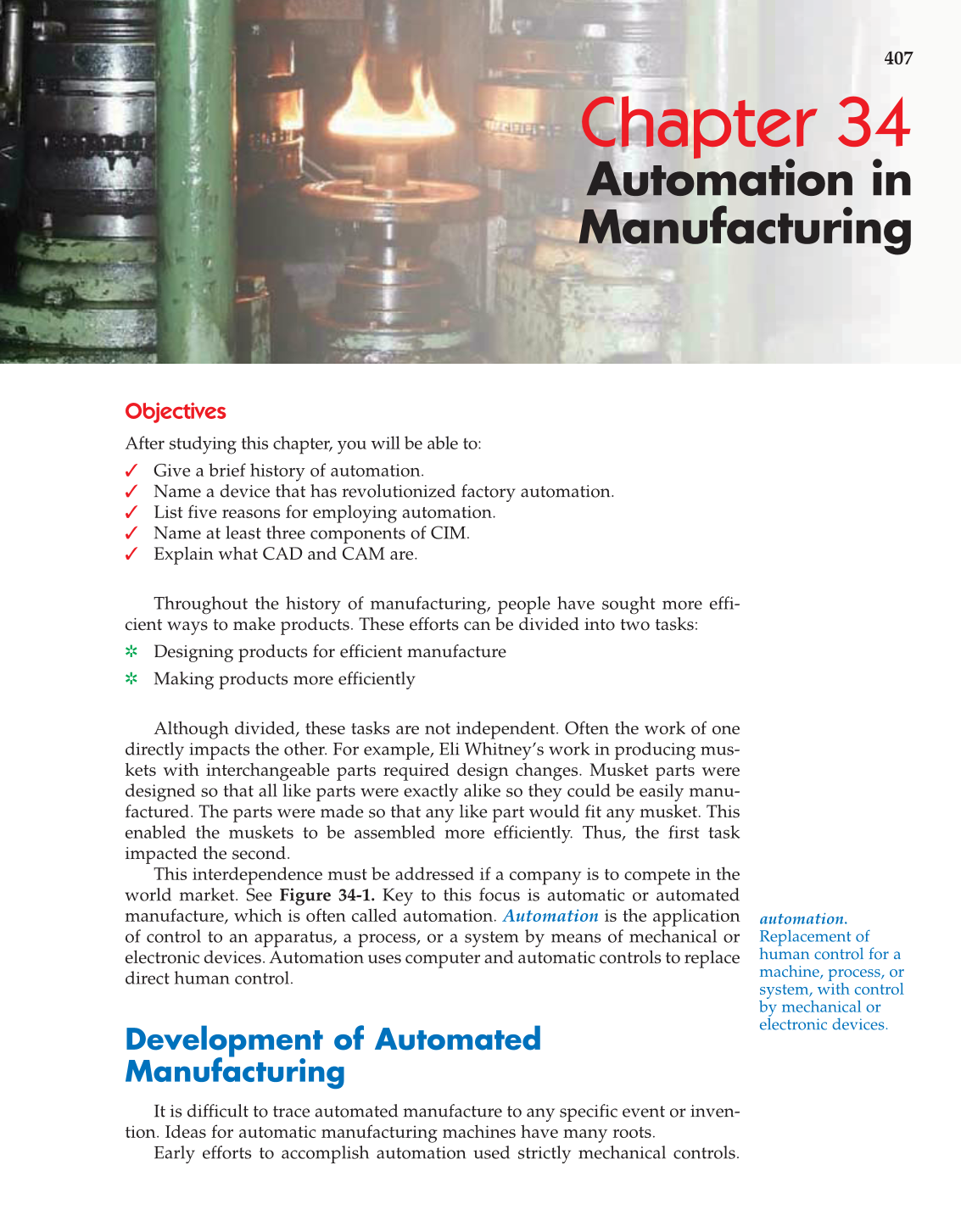 Manufacturing and Automation Technology, 3rd Edition page 407