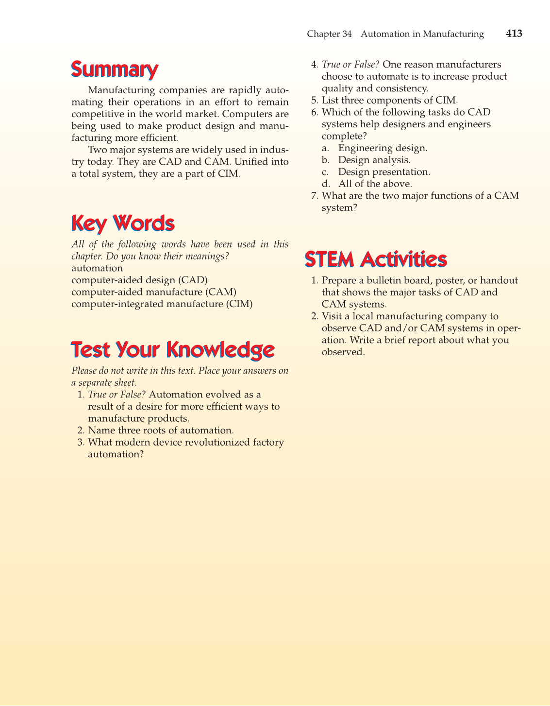Manufacturing and Automation Technology, 3rd Edition page 413