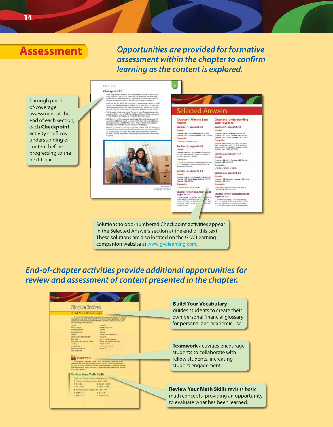 Math for Financial Literacy, 1st Edition page 14