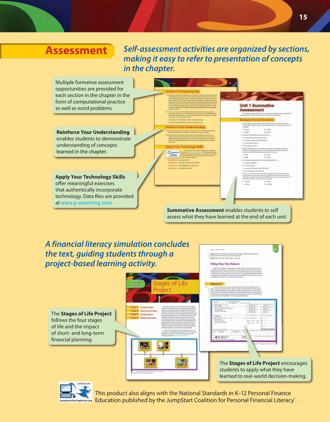 Math for Financial Literacy, 1st Edition page 15
